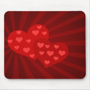 Tapis De Souris Rouge Saint Valentin Cartes Souris