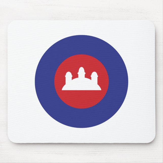 Tapis De Souris Roundel cambodgien (Devant)