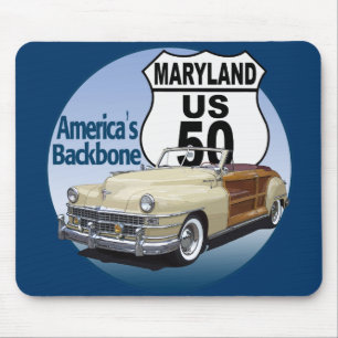 Tapis De Souris Route 50