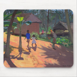 Tapis De Souris Route à la plage Kerala 1996 de Kovalum