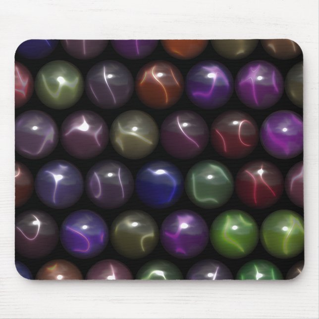 Tapis De Souris Rows Of Catseye Marbles (Devant)