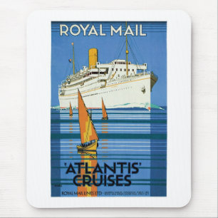 Tapis De Souris Royal Mail la "Atlantide croise "
