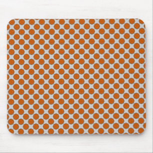 Tapis De Souris Ruban aux fleurs orange par Kenneth Yoncich