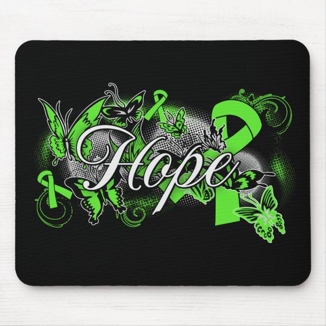 Tapis De Souris Ruban non Hodgkins Lymphoma Hope Garden (Devant)