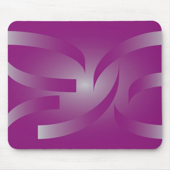 Tapis De Souris Rubans magenta (Devant)