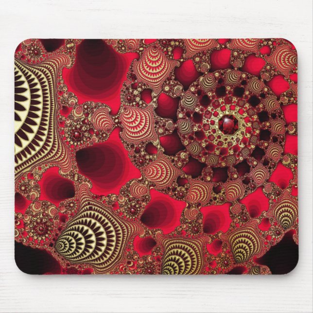 Tapis De Souris Rubies & Gold Mousepad (Devant)