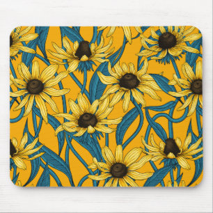 Tapis De Souris Rudbekia jaune