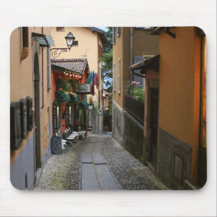 Tapis De Souris Rue de pavé rond à Bellagio