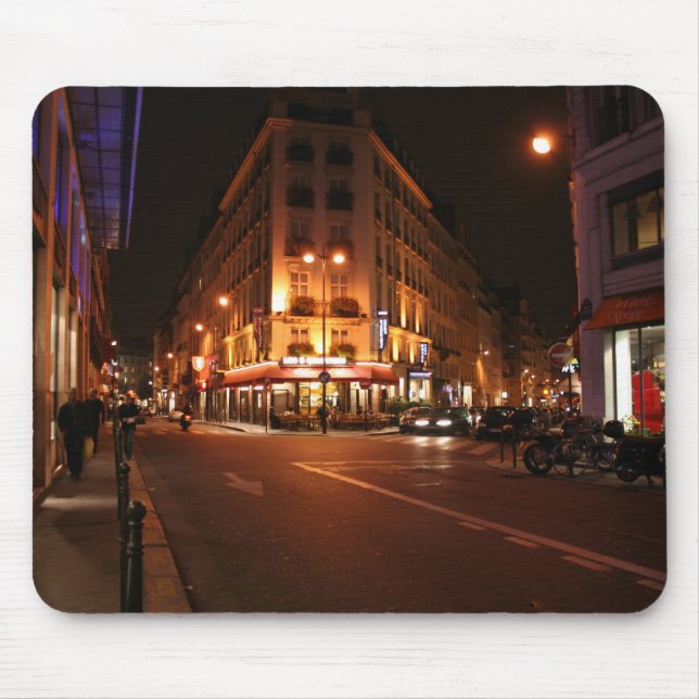 Tapis De Souris Rue parisienne (Devant)