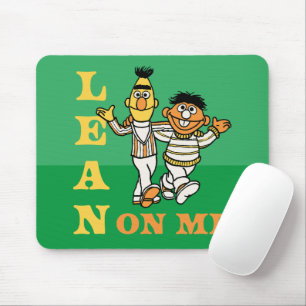 Tapis De Souris Rue Sésame   Bert & Ernie Lean sur moi