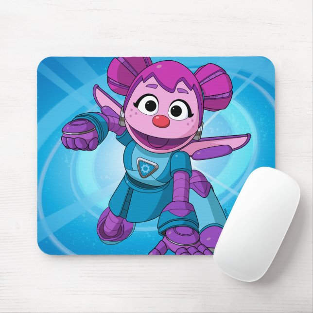 Tapis De Souris Rue Sésame | Méca Builders Abby In Action (Avec souris)