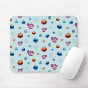 Tapis De Souris Rue Sésame   Méca Builders Face Motif