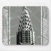 Rues de New York avec Empire State Building