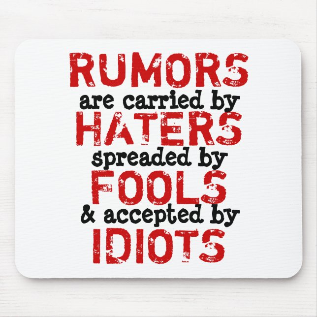 TAPIS DE SOURIS RUMORS (Devant)