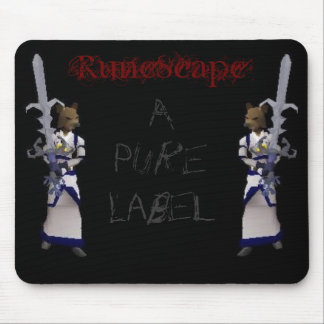 Tapis De Souris RuneScape - un étiquette pur