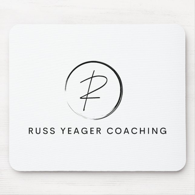 Tapis De Souris Russ Yeager Coaching Signature Logo (Devant)