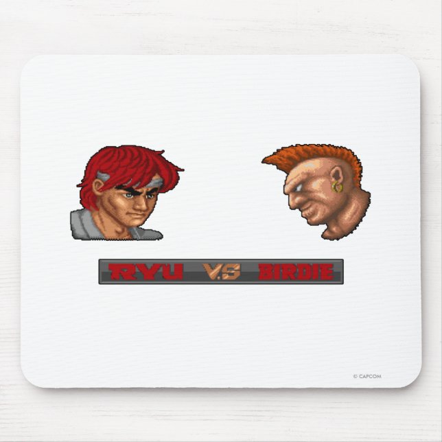 Tapis De Souris Ryu contre la birdie (Devant)