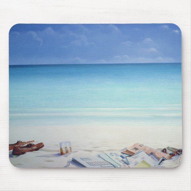 Tapis De Souris Sable et argent II de Sun (Devant)