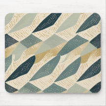 Sage Coastal Batik Parang Inspiré Géométrique