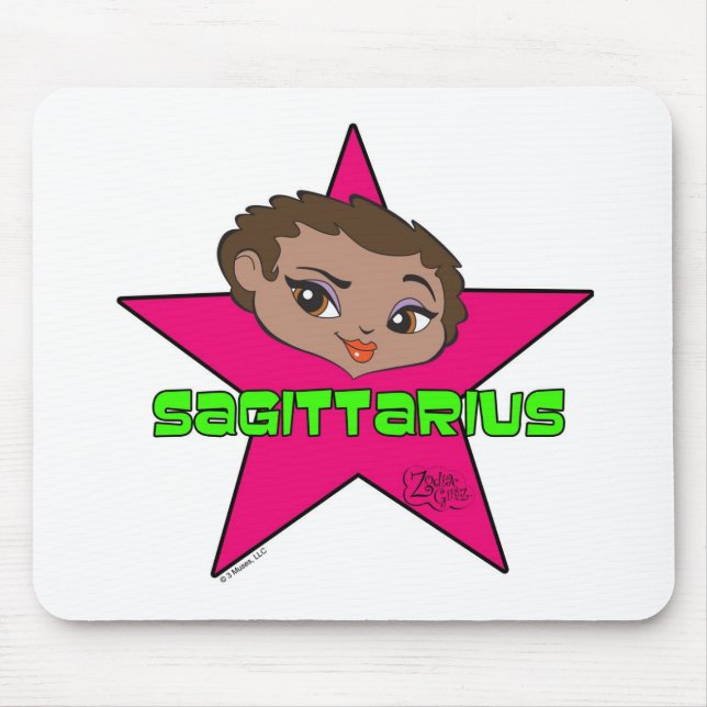 Tapis De Souris Sagittaire Mousepad (Devant)