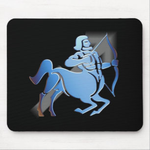 Tapis De Souris Sagittaire - zodiaque Mousepad de concepteur