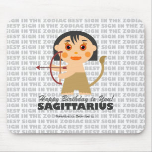 Tapis De Souris Sagittarius Zodiac pour enfants