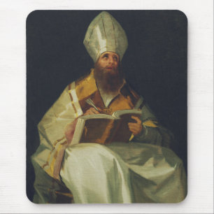 Tapis De Souris Saint Ambroise par Francisco de Goya