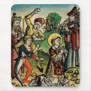 Tapis De Souris Saint Étienne le Protomartyr Iconographie d'art fi