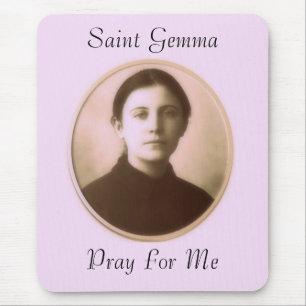 TAPIS DE SOURIS SAINT GEMMA PRIE POUR MOI