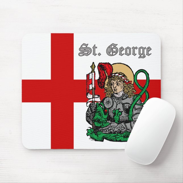 Tapis De Souris Saint George et le Dragon (Nuremberg) (Avec souris)