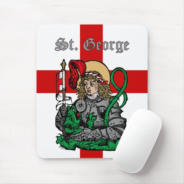 Tapis De Souris Saint George et le Dragon (Nuremberg) (Avec souris)