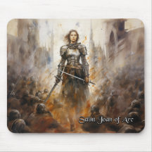 Saint Jeanne d'Arc Mousepad, Christian #30