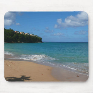 Tapis De Souris Saint Lucia Beach Paysage tropical