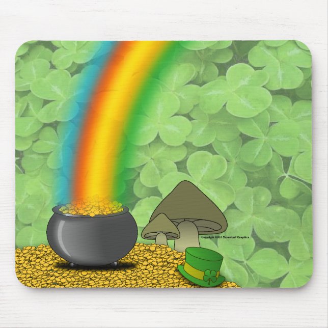 Tapis De Souris Saint Patrick's Day Mousepad (Devant)