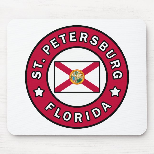 Tapis De Souris Saint-Pétersbourg, Floride (Devant)