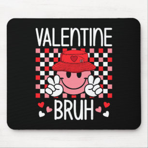 Tapis De Souris Saint-Valentin drôle Cœur Enfants Garçons Filles V