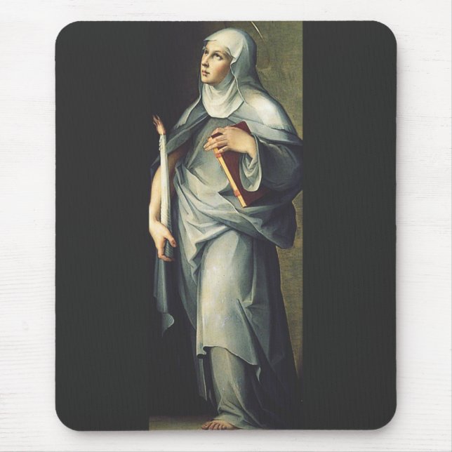 Tapis De Souris Sainte Brigitte de Suède (Devant)