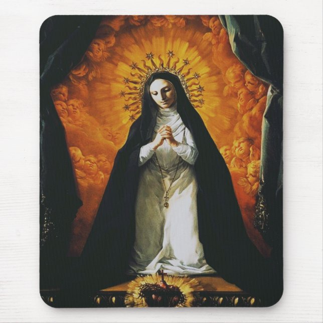 Tapis De Souris Sainte Margaret Mary Alacoque (Devant)