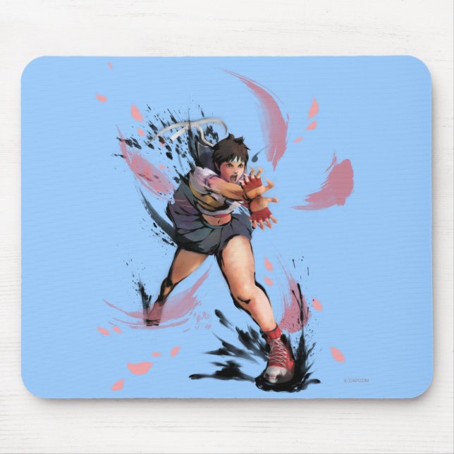 Tapis De Souris Sakura Hadoken (Devant)