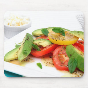 Tapis De Souris Salade et olives d'avocat
