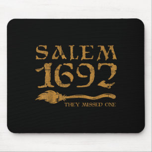 Tapis De Souris Salem 1692 ils ont raté un halloween 
