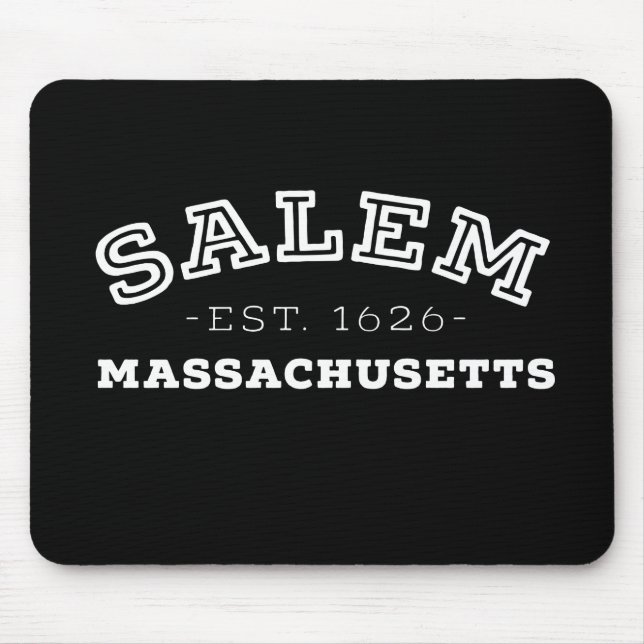 Tapis De Souris Salem Massachusetts (Devant)