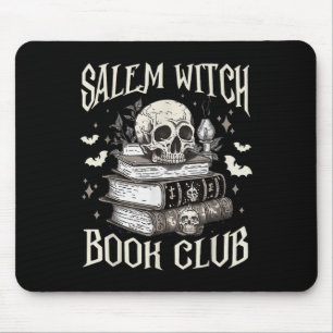 Tapis De Souris Salem Witch Book Club Halloween