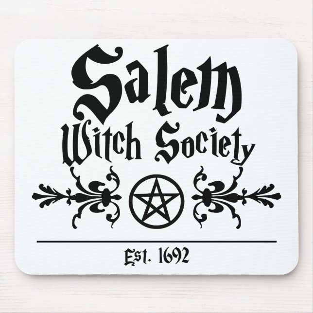 Tapis De Souris Salem Witch Society Mousepad (Devant)