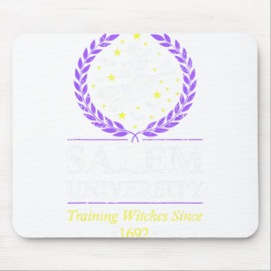 Tapis De Souris Salem Witch University Training Halloween Femmes