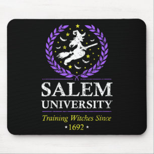 Tapis De Souris Salem Witch University Training Halloween Femmes
