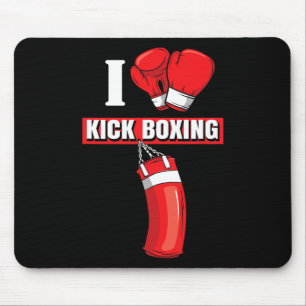 Tapis De Souris Salle de sport Fitness Kickboxing Boxe Pour Hommes