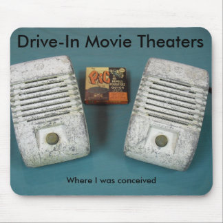 Tapis De Souris Salles de cinéma drive-in