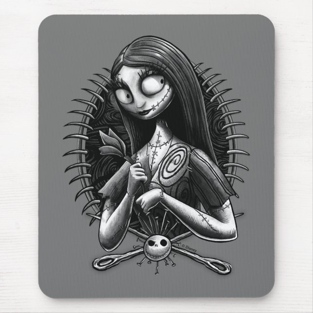 Tapis De Souris Sally | Nightmare avant Noël Style Tatoo (Devant)