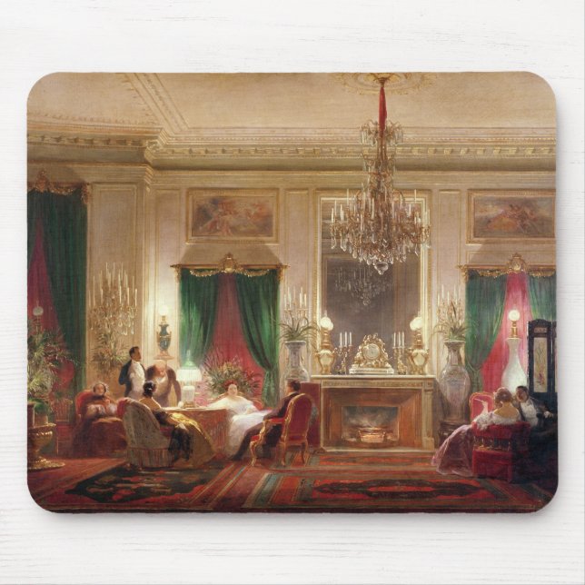 Tapis De Souris Salon de princesse Mathilde Bonaparte (Devant)